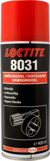 SKJÆREOLJE 400ml LOCTITE 8031 SPRAY